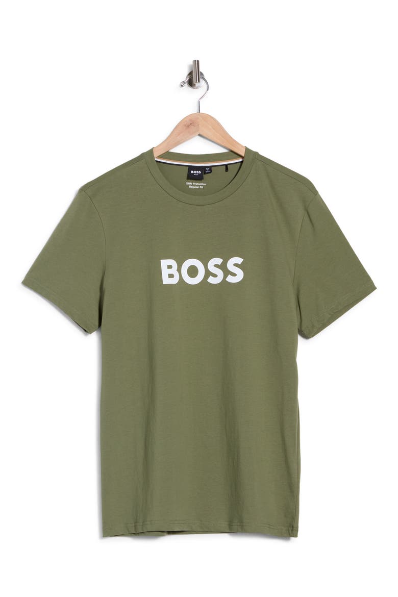 Logo Graphic T-Shirt, Alternate, color, GREEN