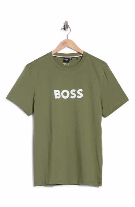 BOSS SWIMWEAR Logo Graphic T-Shirt