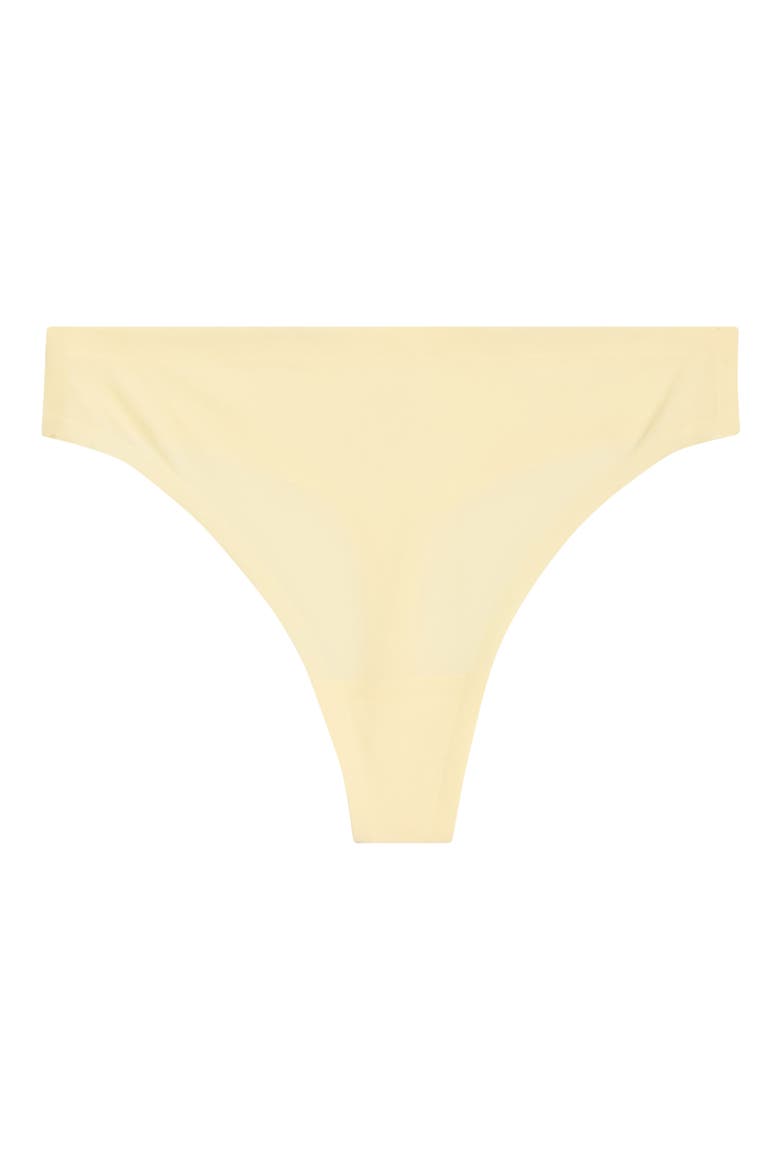 Soft Stretch Thong, Alternate, color, FRENCH VANILLA