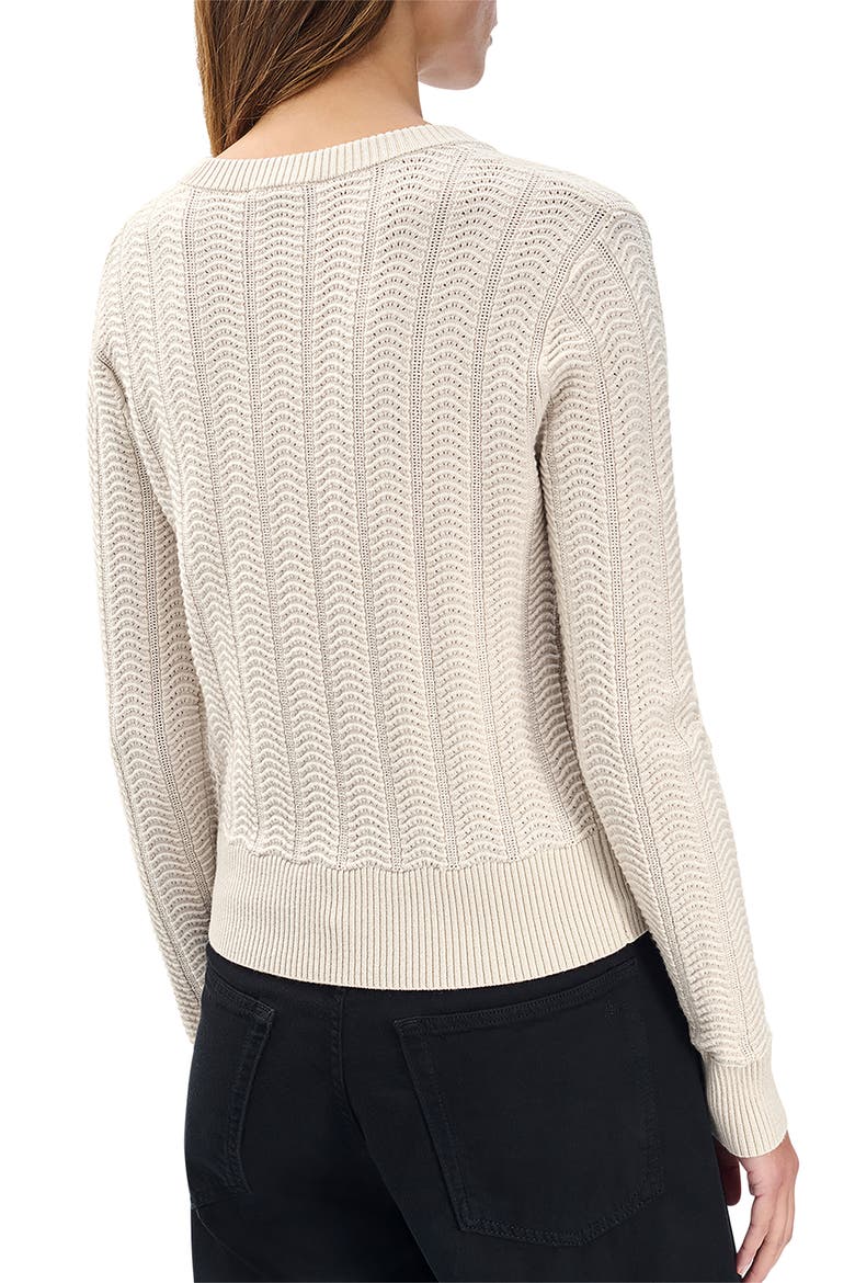 Francesca Wool Blend Cardigan, Alternate, color, OATMEAL