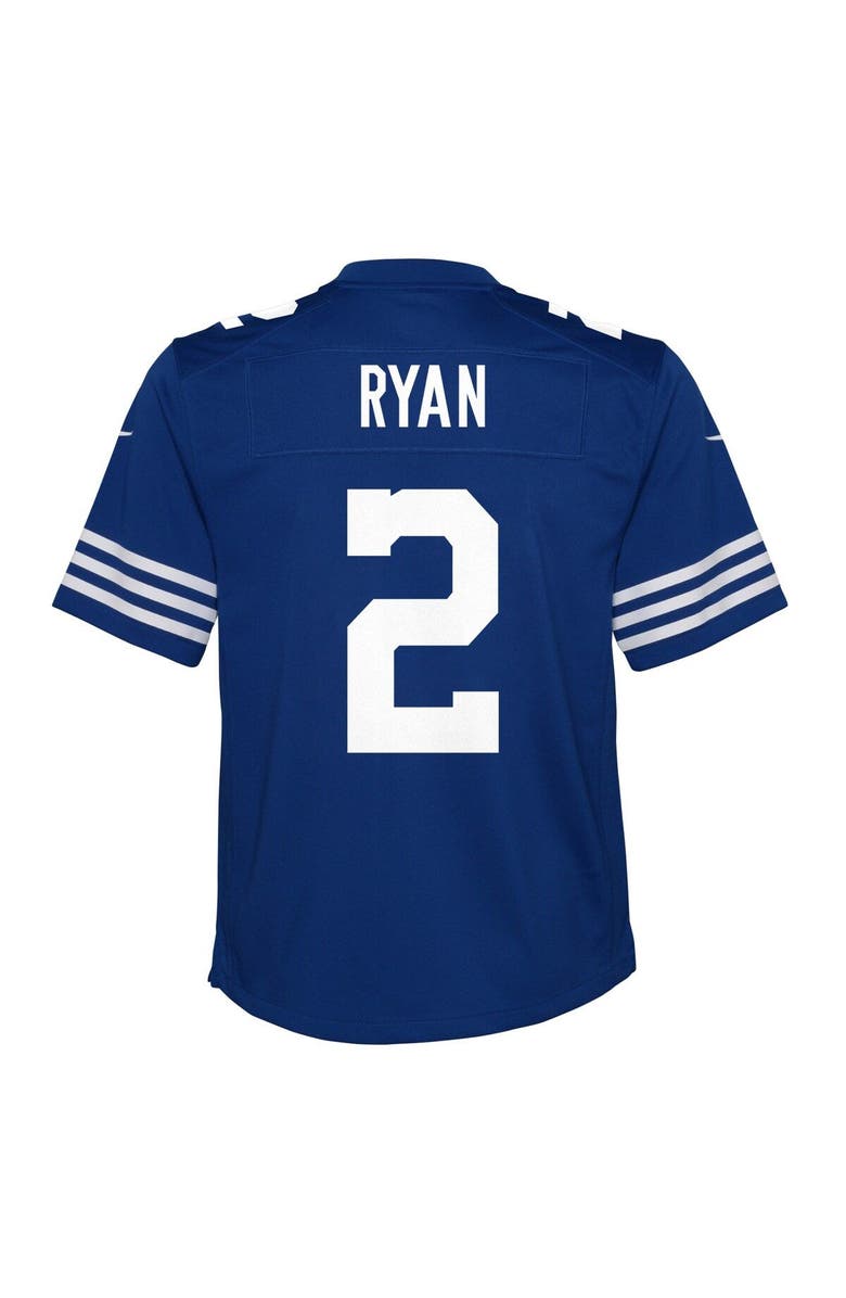 Nike Youth Nike Matt Ryan Royal Indianapolis Colts Alternate Game Jersey, Alternate, color, 