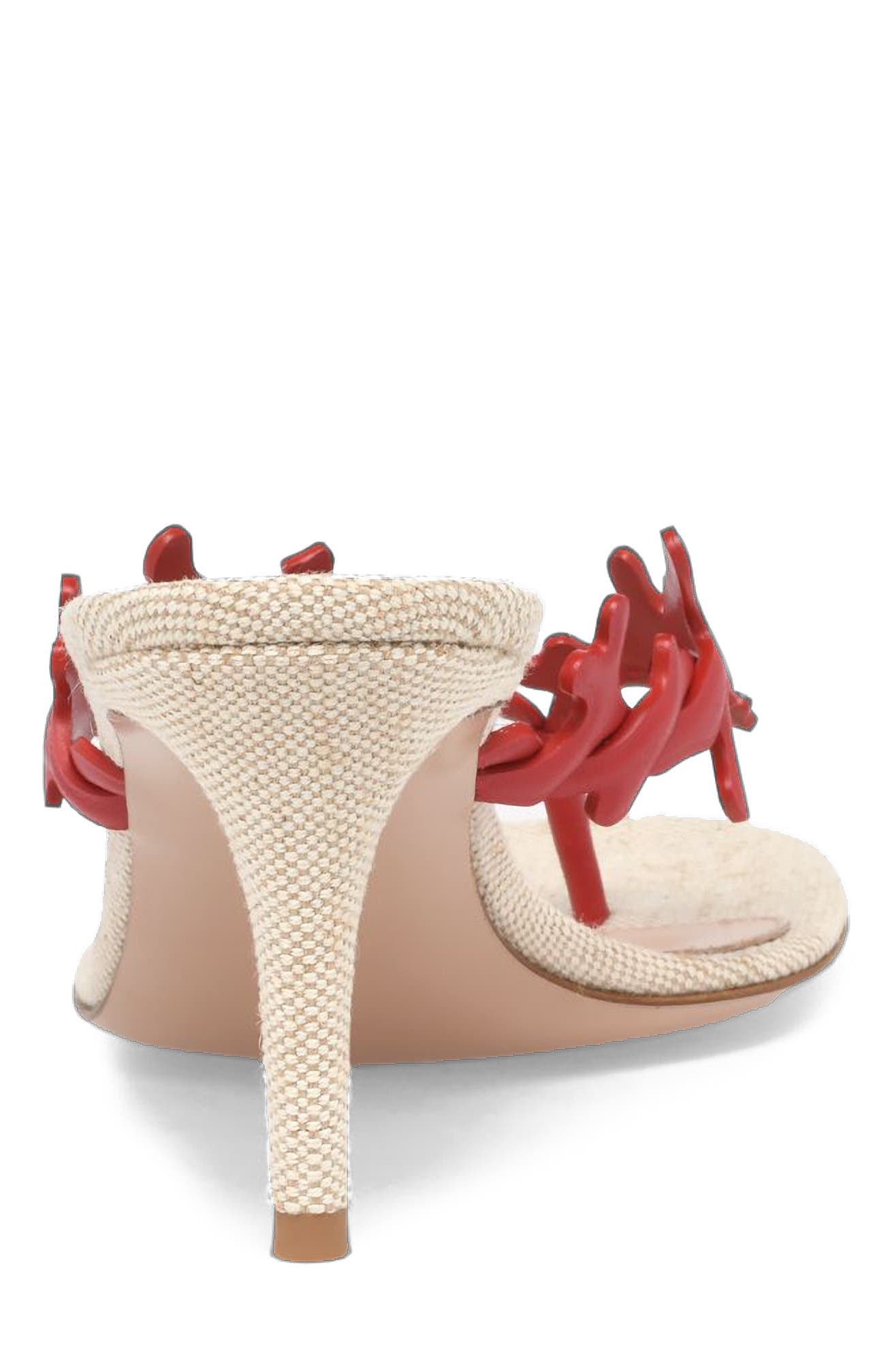 Gianvito Rossi Ocean Thong Sandal, Alternate, color, Red Nappa