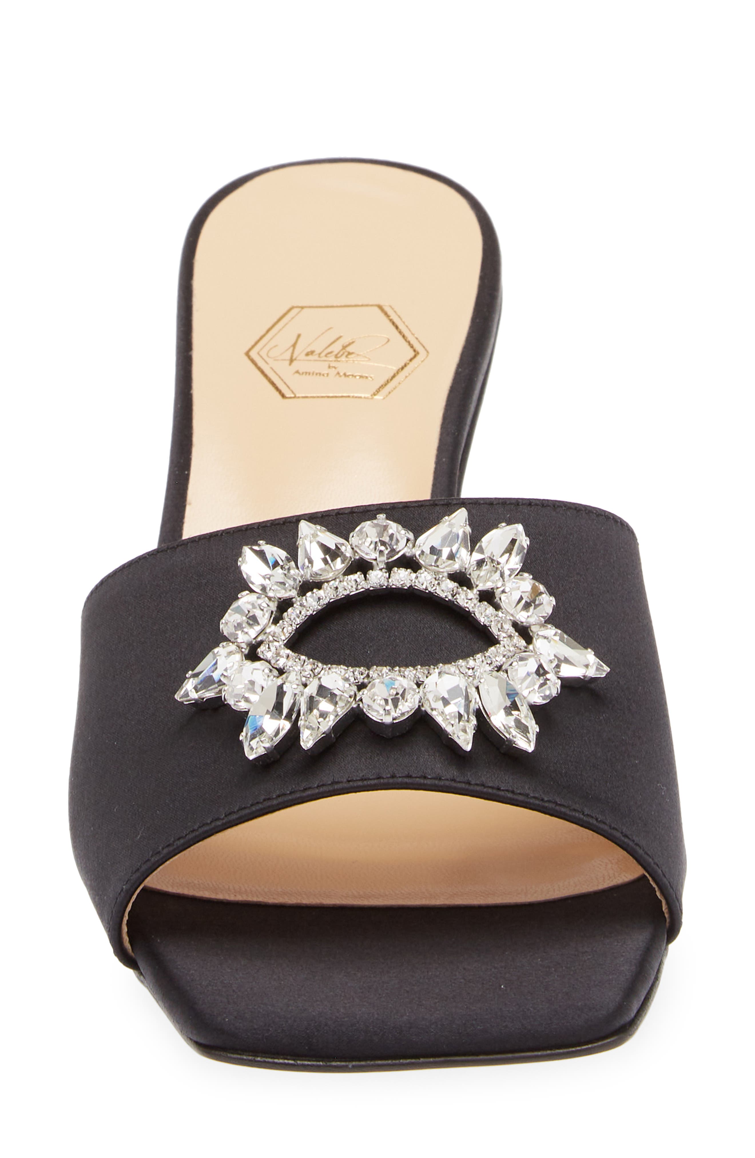 Nalebe Aurum Embellished Slide Sandal, Alternate, color, 