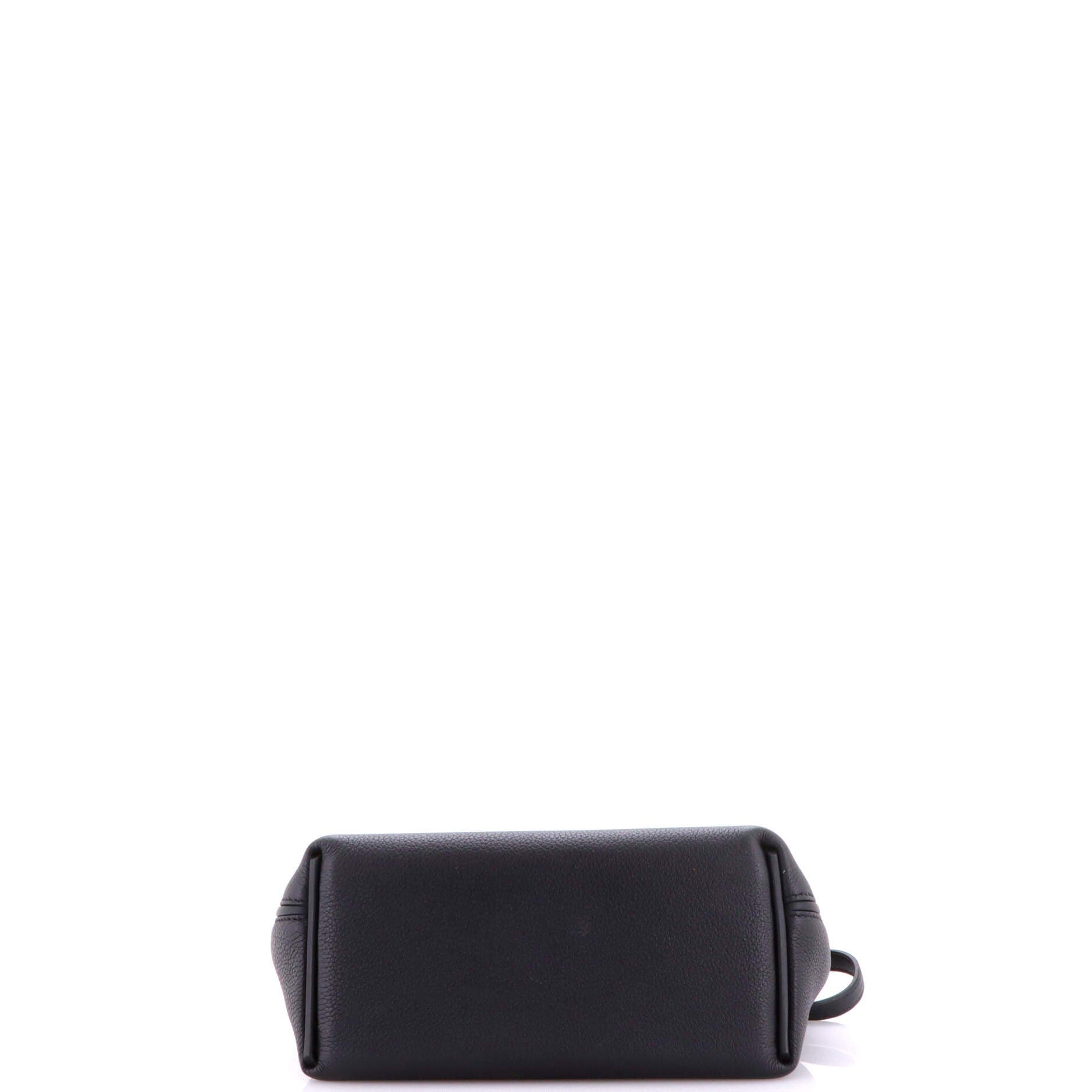 Pre-Owned Hermes 24/24 Bag Togo with Swift 21, Alternate, color, Noir