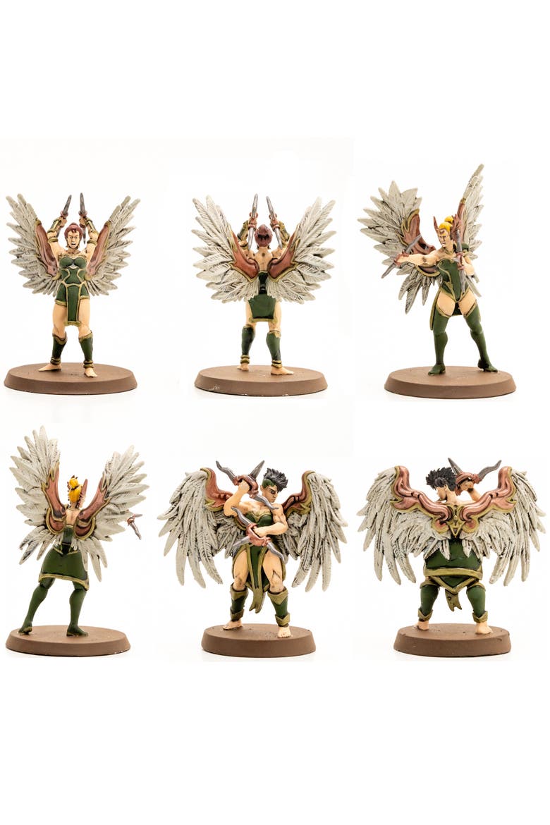 Heroscape, Elites of Ullar & Ranoc Vipers Common Army Expansion, Alternate, color, Multicolored