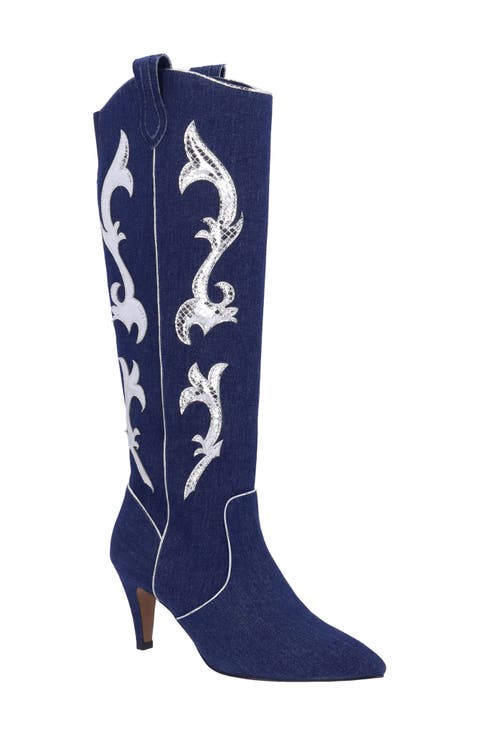 Siera Knee High Western Boot (Women)