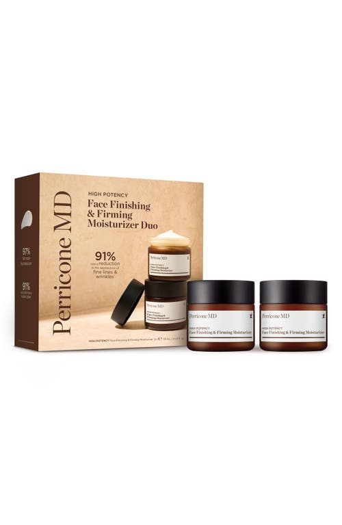 Perricone Md High Potency Face Finishing + Firming Duo $150 Value