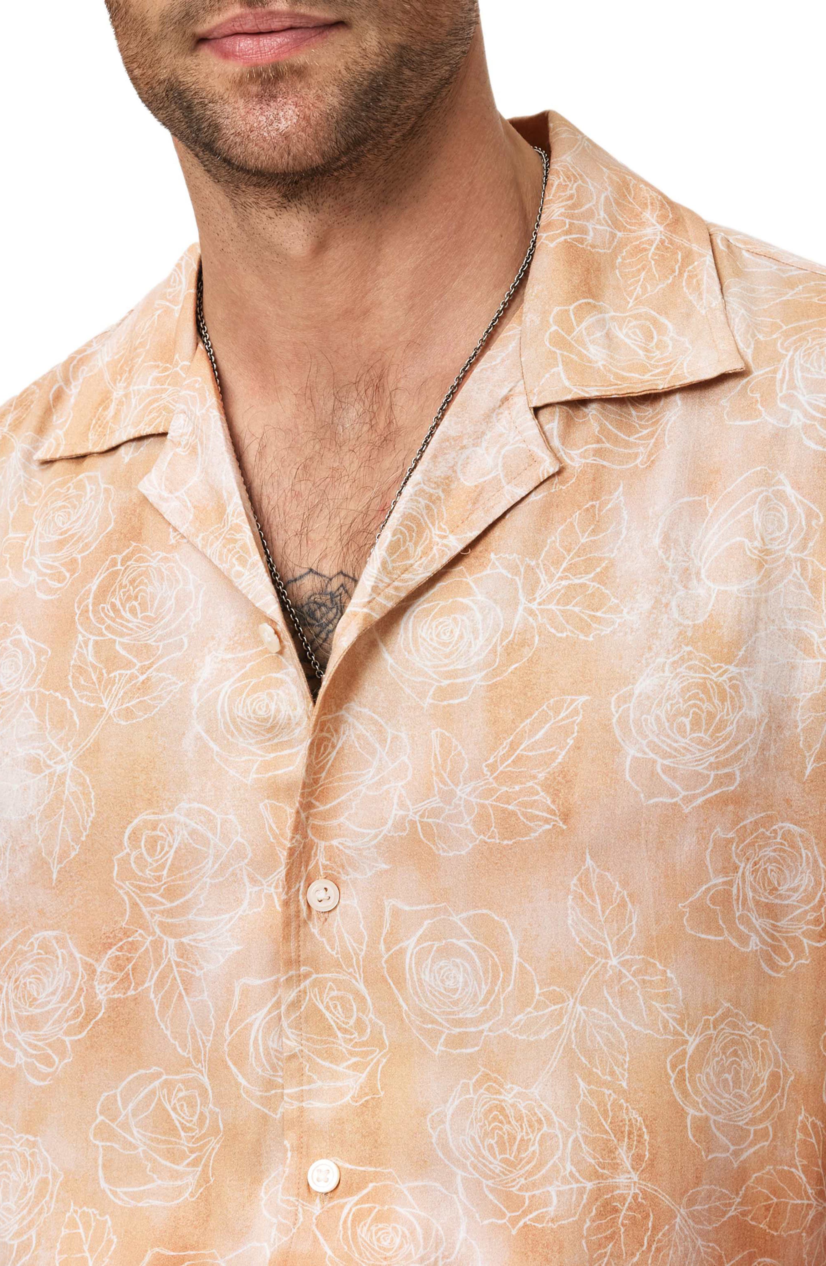 Dan Print Modal Camp Shirt - image 4