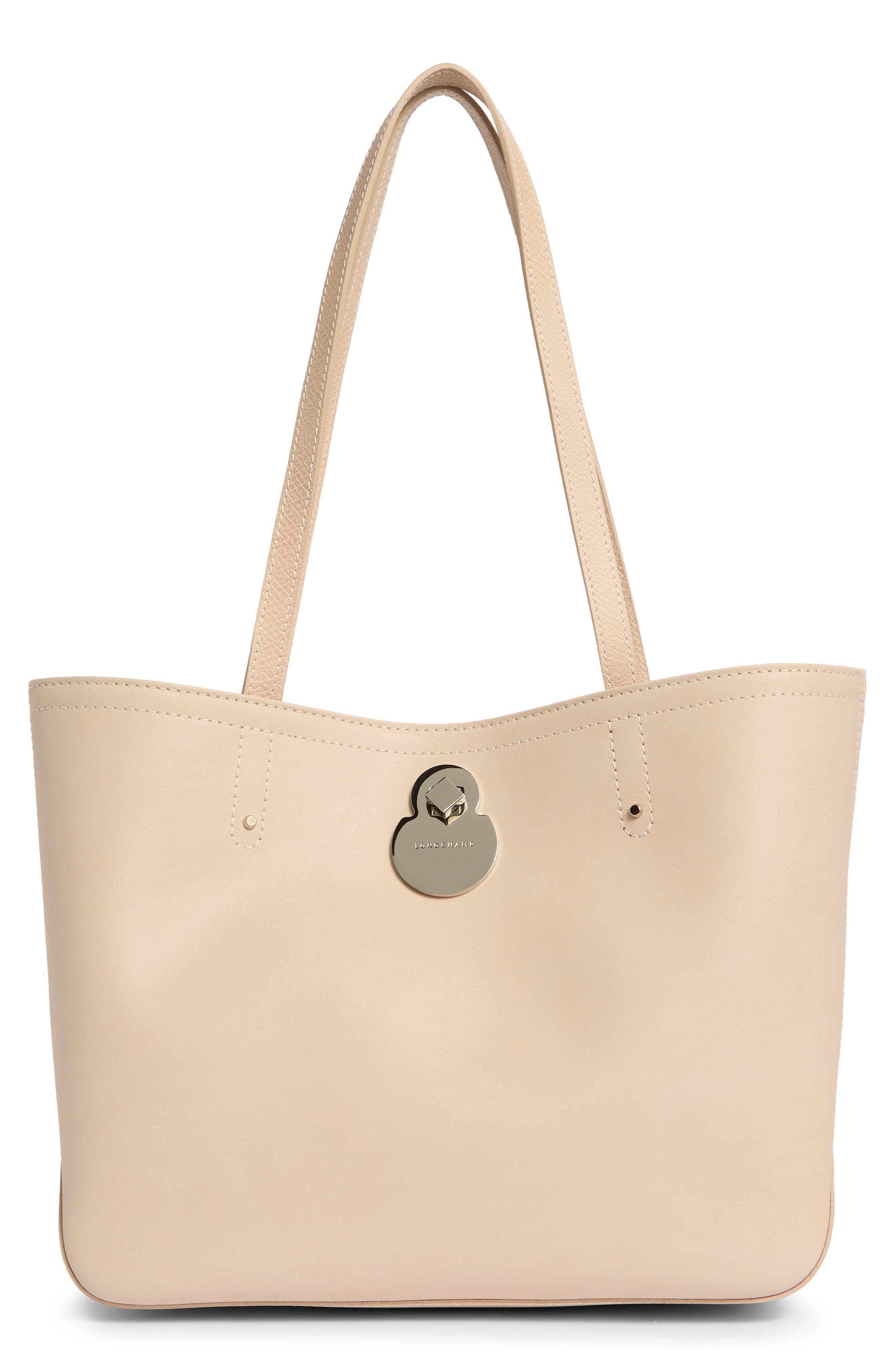 Longchamp Cavalcade Medium Leather Tote