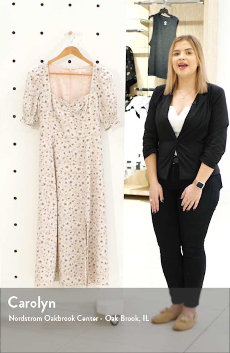 Beatrix Bustier Midi Dress, sales video thumbnail