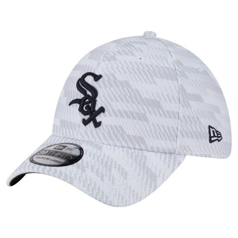 Men's New Era  White Chicago White Sox Graded 39THIRTY Stretch Fit Hat