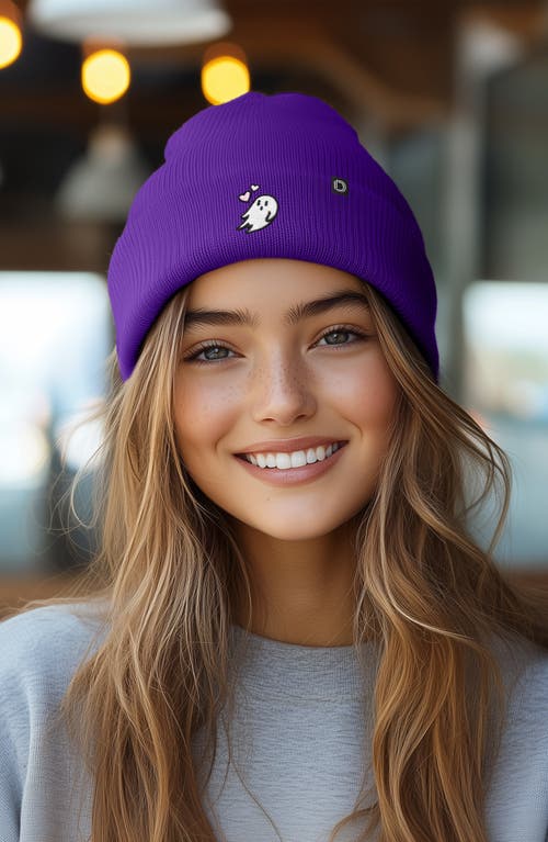 DALIX DALIX HEARTLY GHOST BEANIE 