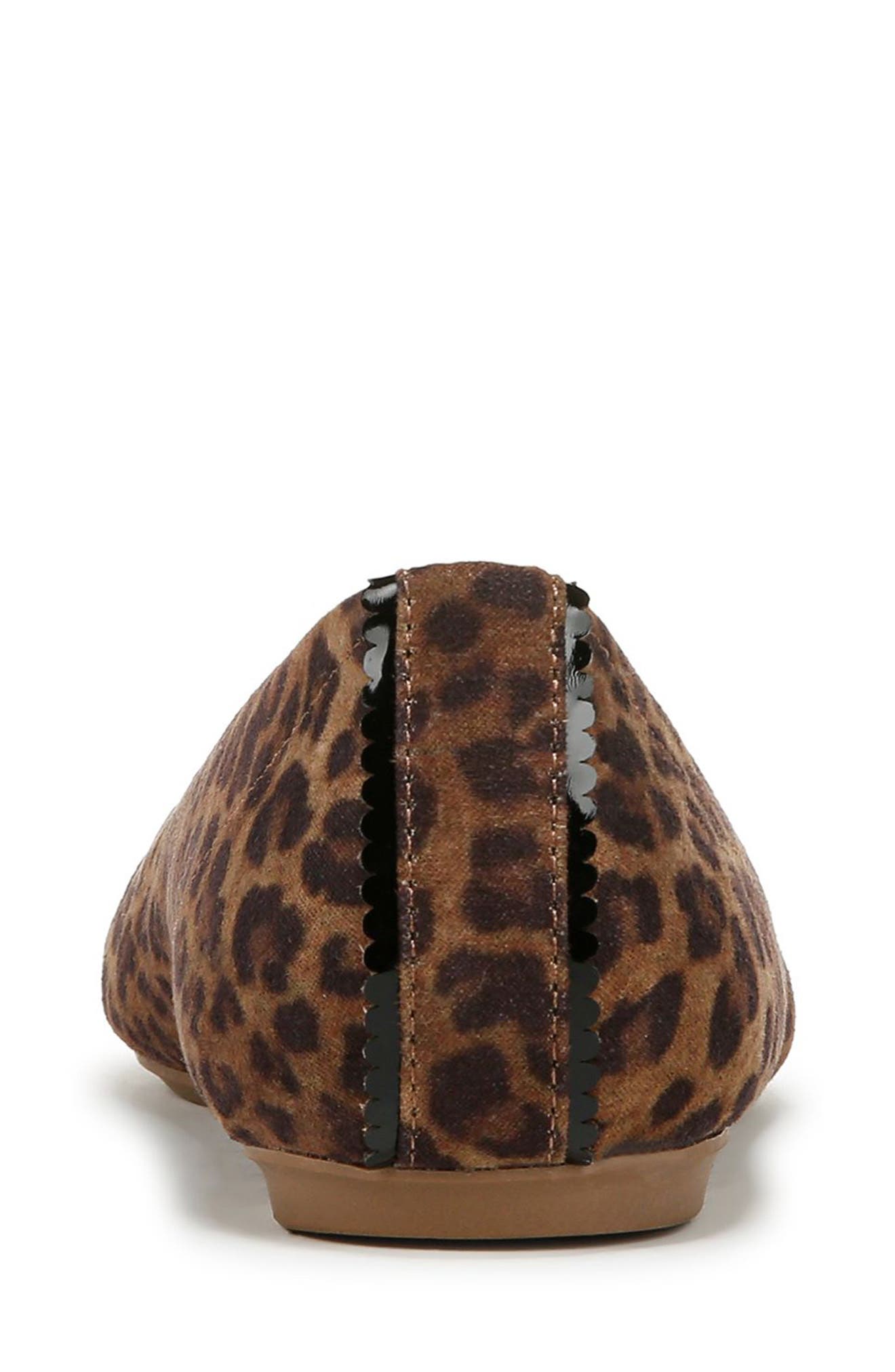 Dr. Scholl's Wexley Leopard Print Flat, Alternate, color, 