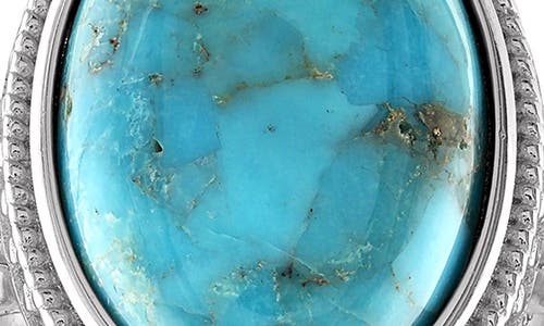 Fzn Sterling Silver Turquoise Ring