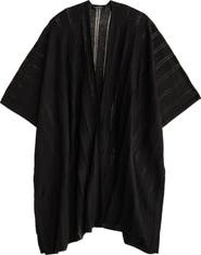 Lauren Ralph Lauren Sheer Stripe Ruana