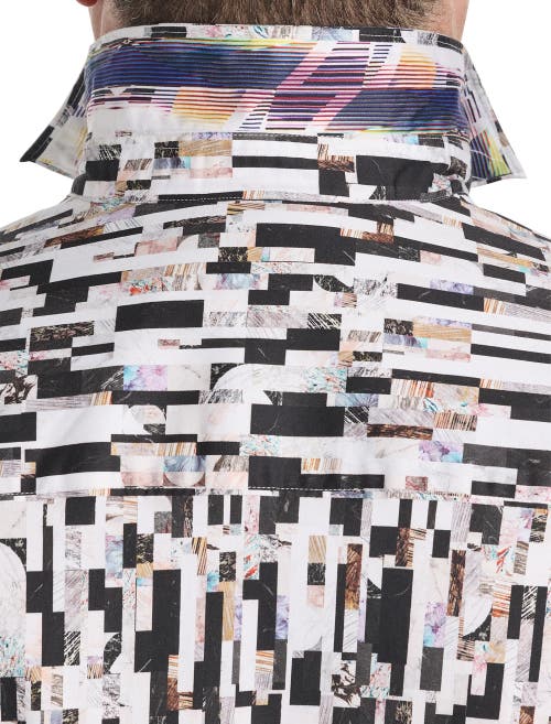 Robert Graham Dxl Big & Tall Pollard Sport Shirt In Multi