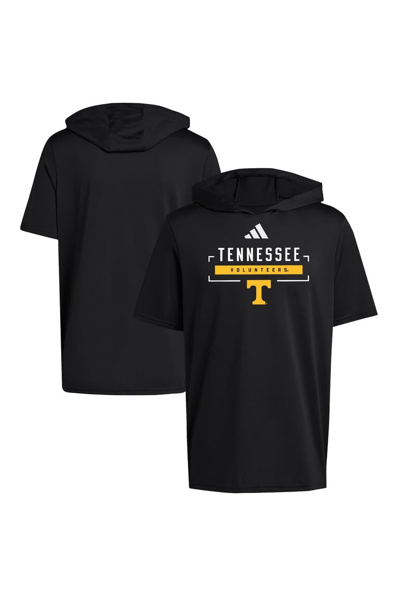 Men's adidas  Black Tennessee Volunteers D4T Hooded T-Shirt, Main, color, Black