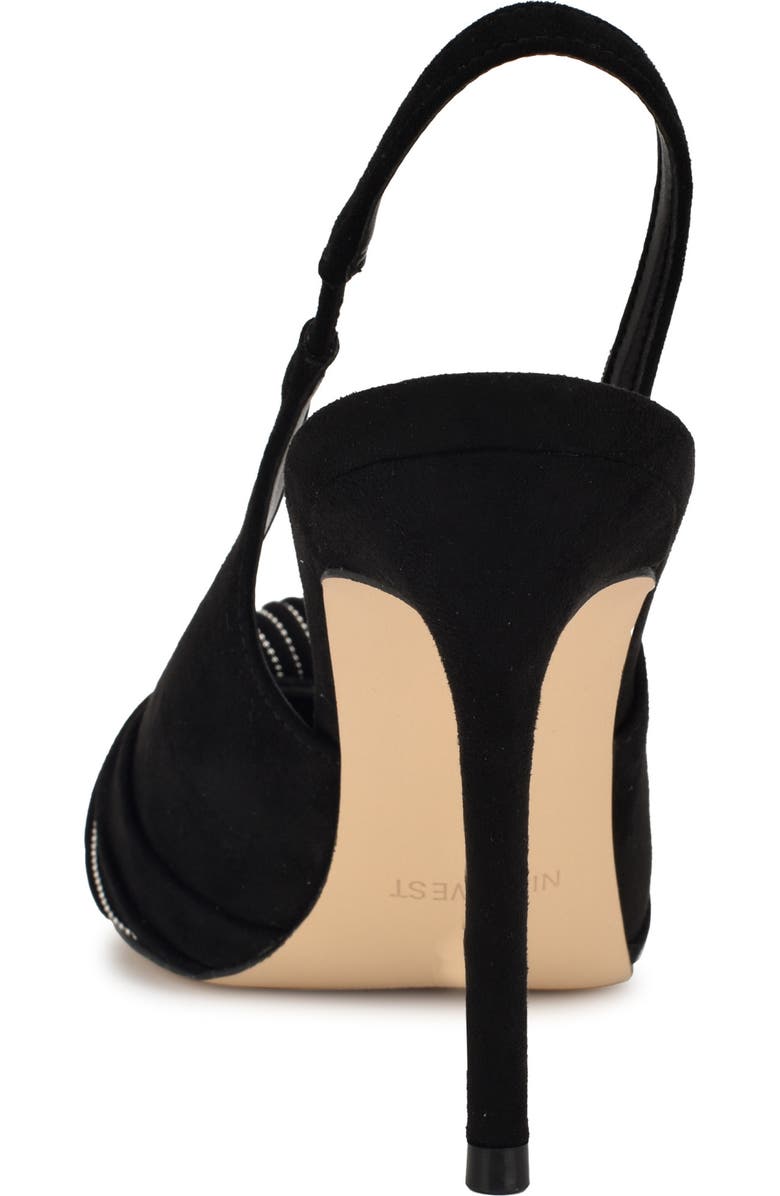 Nine West Faive Slingback Pointed Toe Pump, Alternate, color,