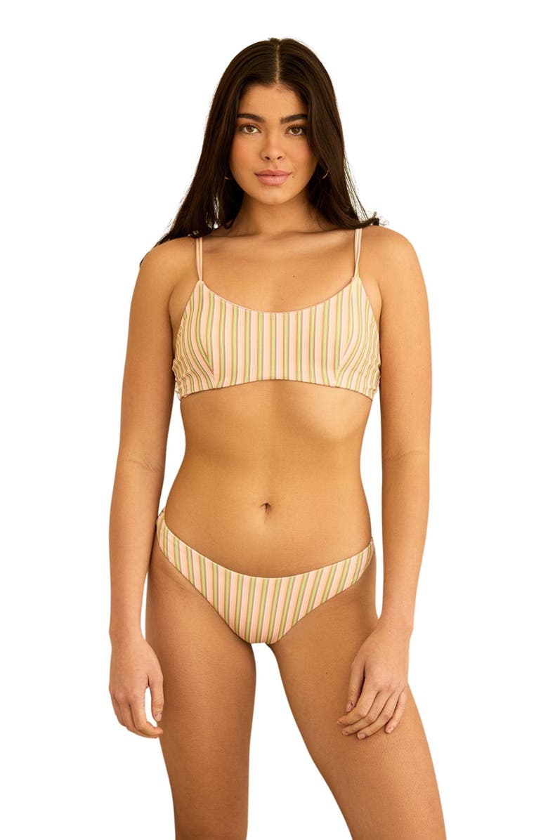 Dippin Daisys Redondo Top, Main, color, Nostalgia Stripe