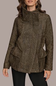Donna Karan New York Metallic Jacquard Jacket