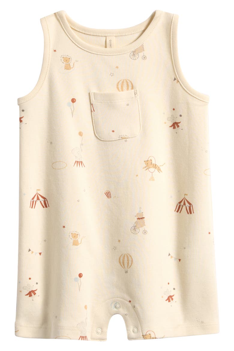 Carnival Organic Cottn Romper, Main, color, IVORY