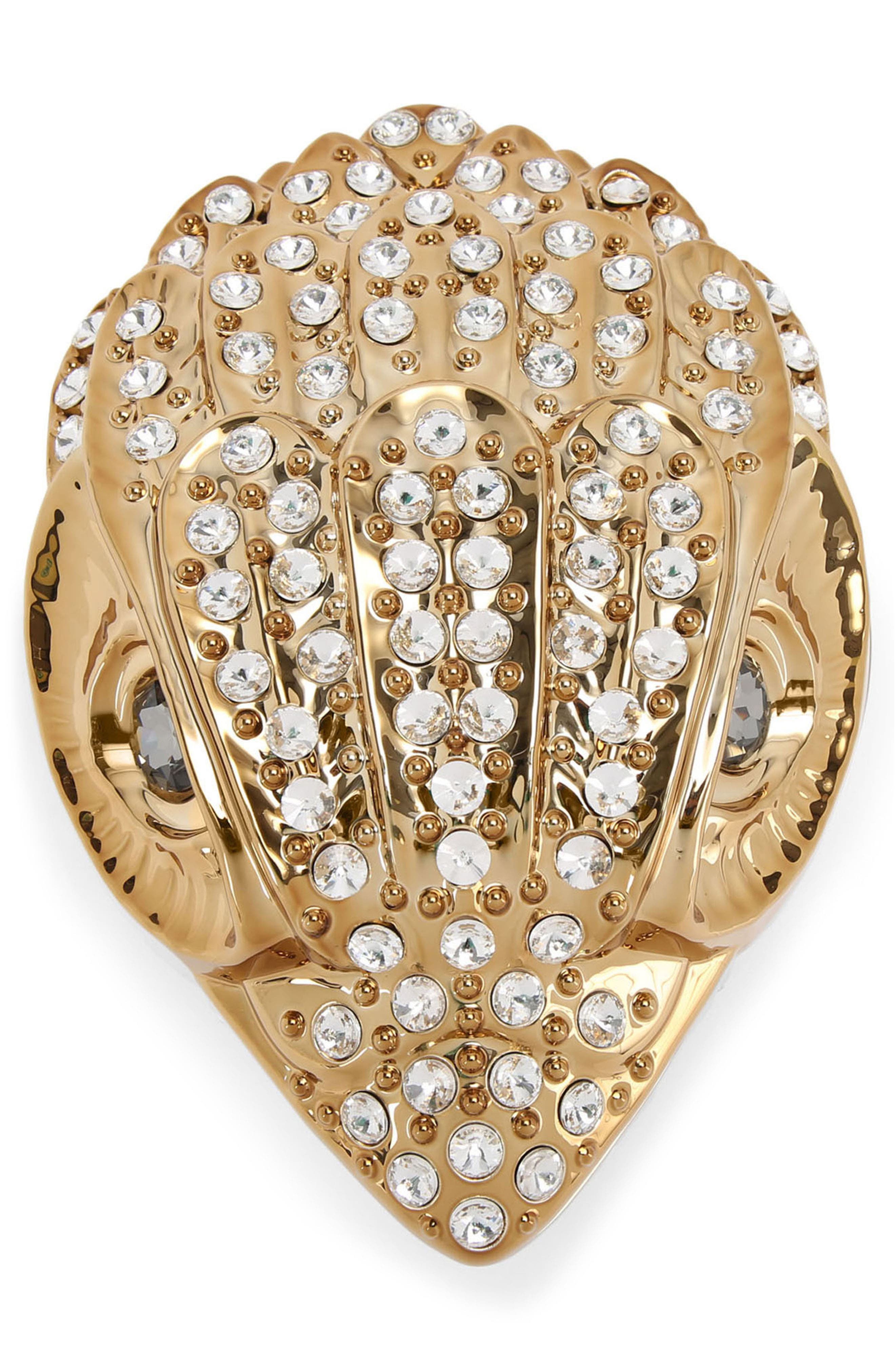 Kurt Geiger London Eagle Head Clutch, Alternate, color, 