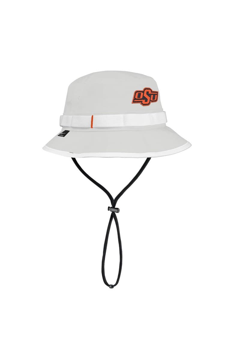Nike Men's Nike Gray Oklahoma State Cowboys 2025 On-Field Boonie Performance Bucket Hat, Main, color, Gray