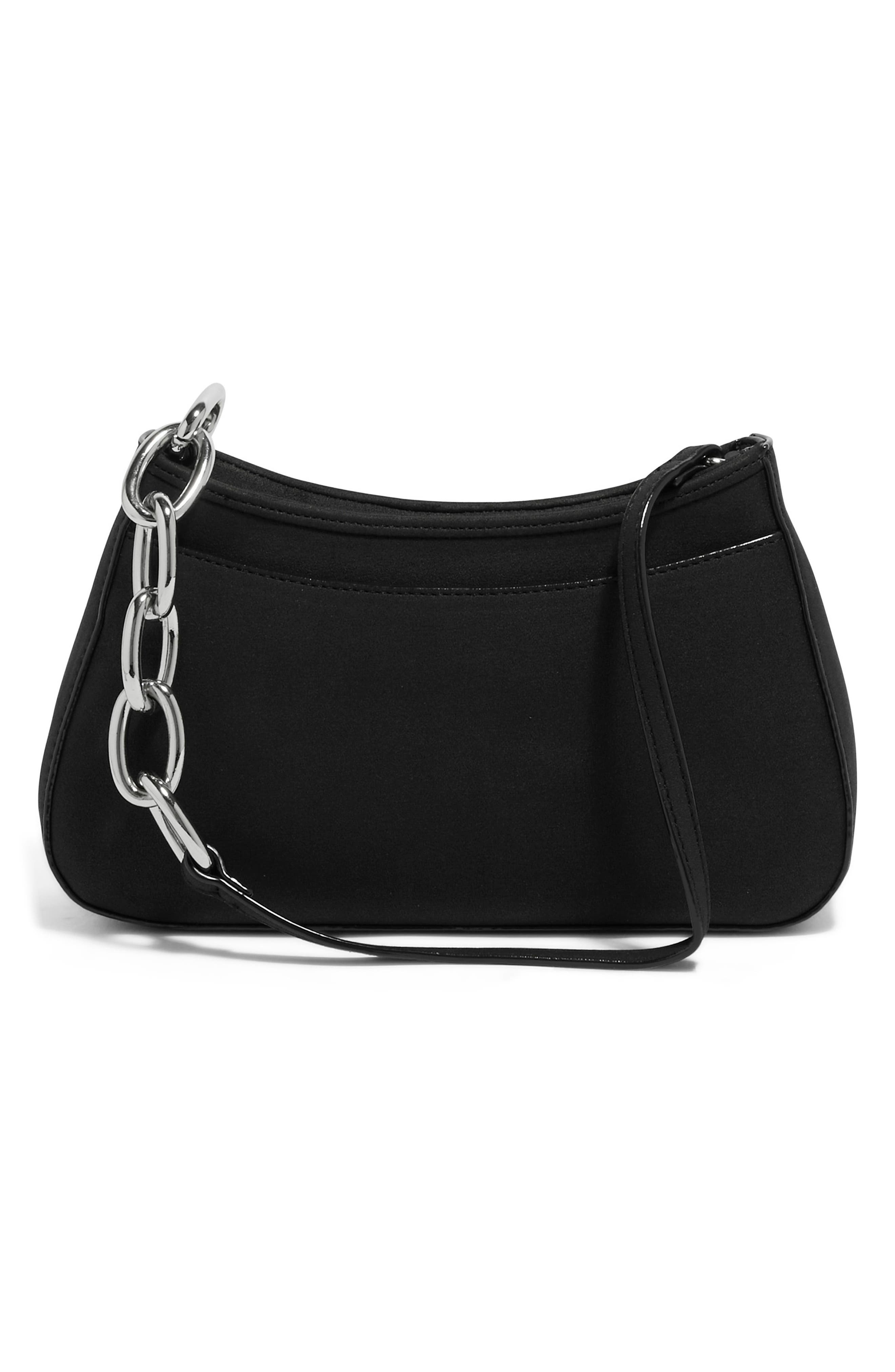 HOUSE OF WANT Newbie Faux Shearling Shoulder Bag, Alternate, color, 