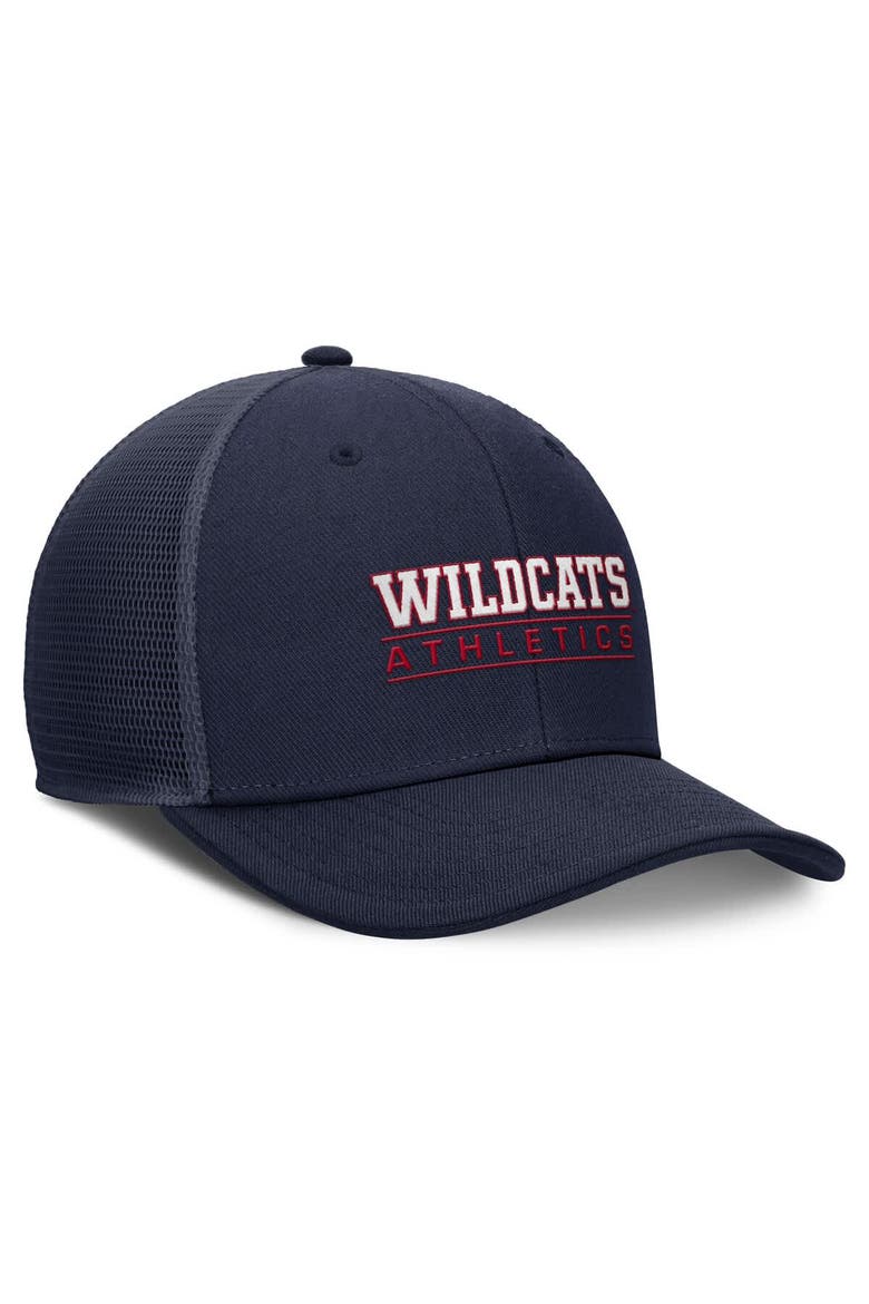 Men's Nike Navy Arizona Wildcats Rise Adjustable Hat, Alternate, color, Navy