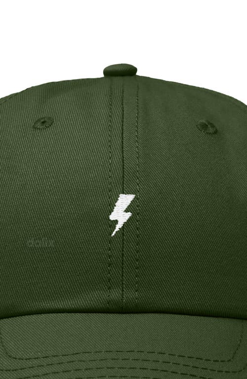 Dalix Lil Bolt Dad Cap In Green