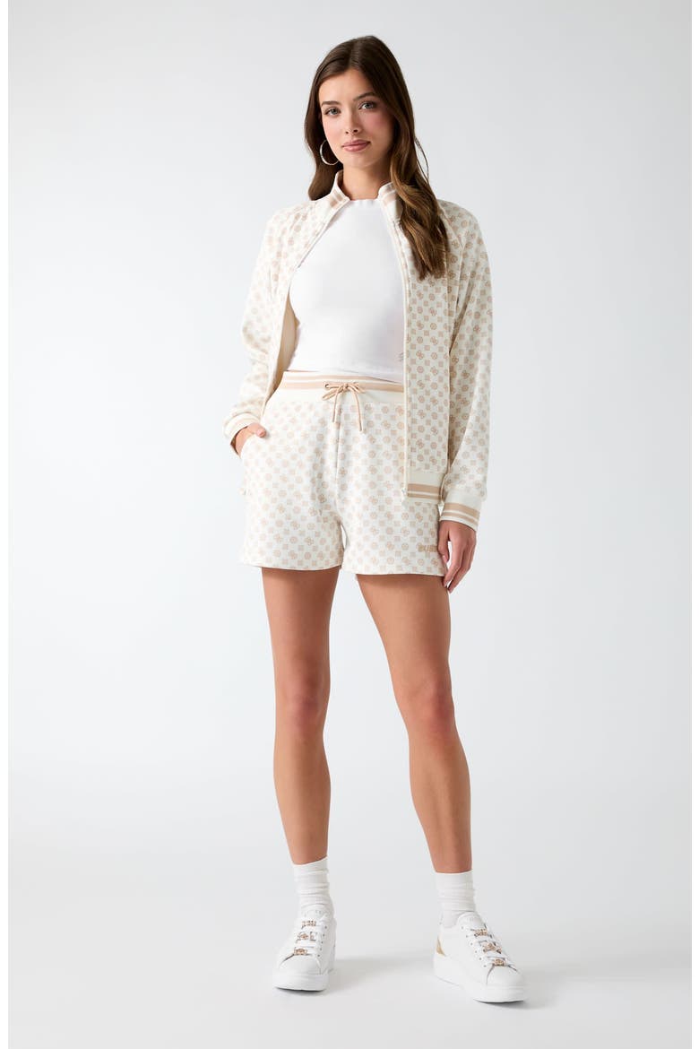 Aggie Tie Waist Shorts, Alternate, color, OPEN WHITE
