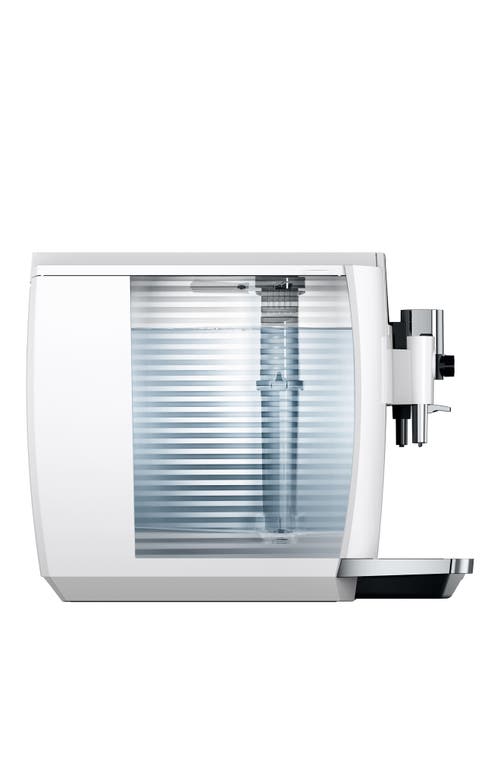 Shop Jura E8 Automatic Coffee Machine In White