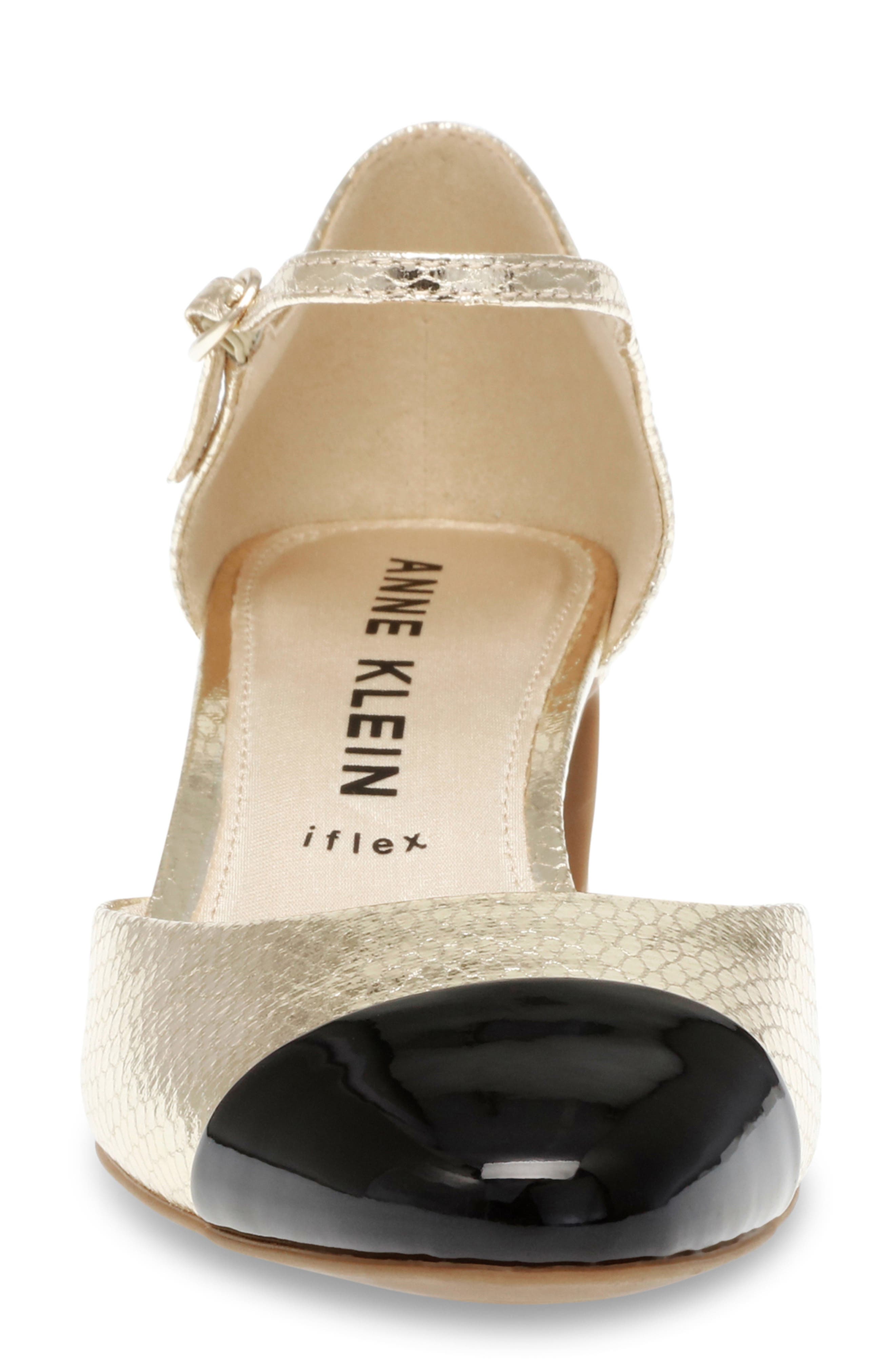 Anne Klein Pizetta Pump, Alternate, color, Light Gold