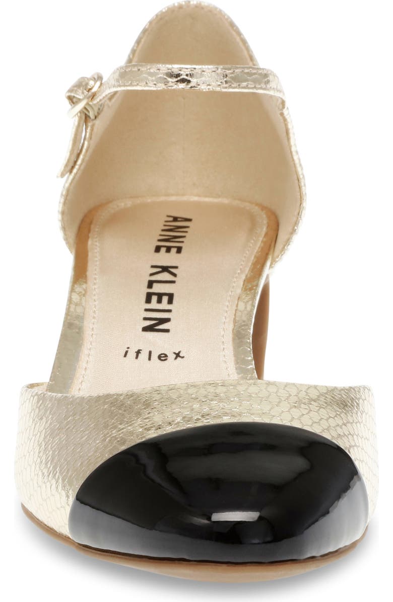 Anne Klein Pizetta Pump, Alternate, color, Light Gold