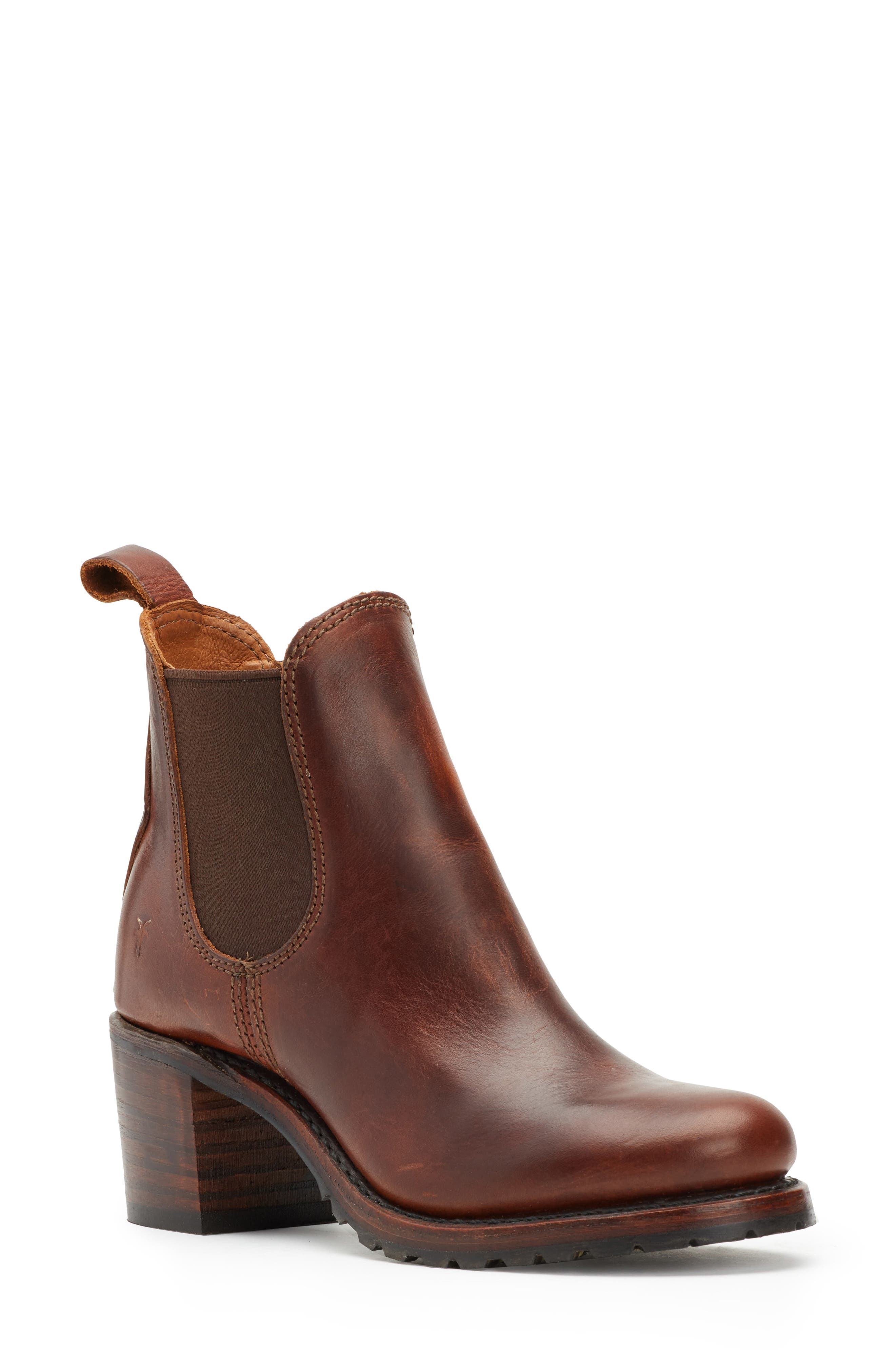 Sabrina Chelsea Bootie, Main, color, COGNAC
