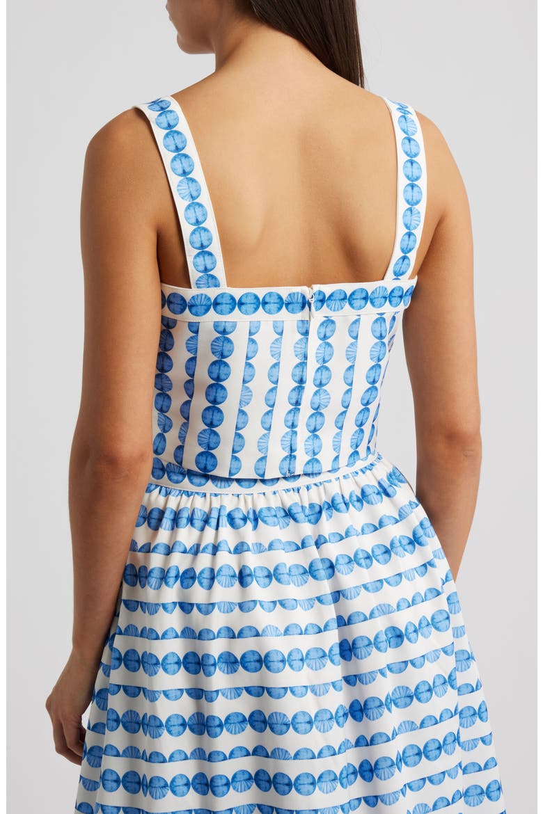 Structured Taffeta Tank, Alternate, color, 43-TRUE BLUE