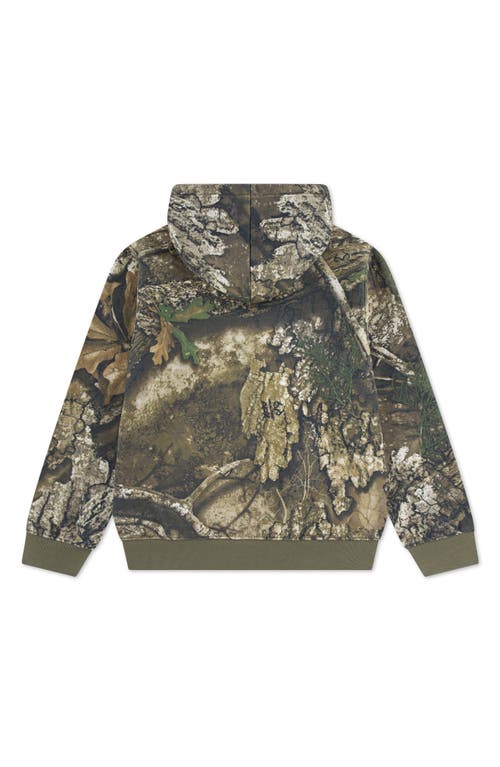 Jordan Kids' X Realtree Mj Mvp Fleece Hoodie In Green