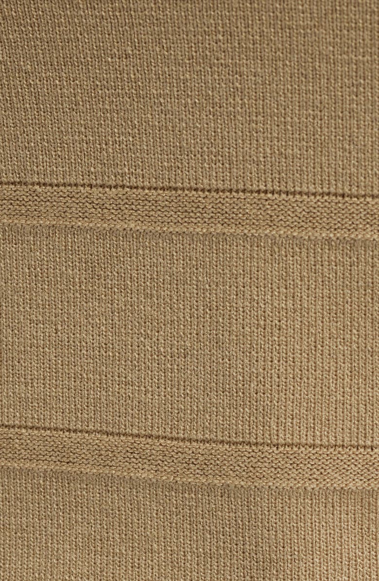 Anne Klein Mock Neck Three-Quarter Sleeve Sweater, Alternate, color, 