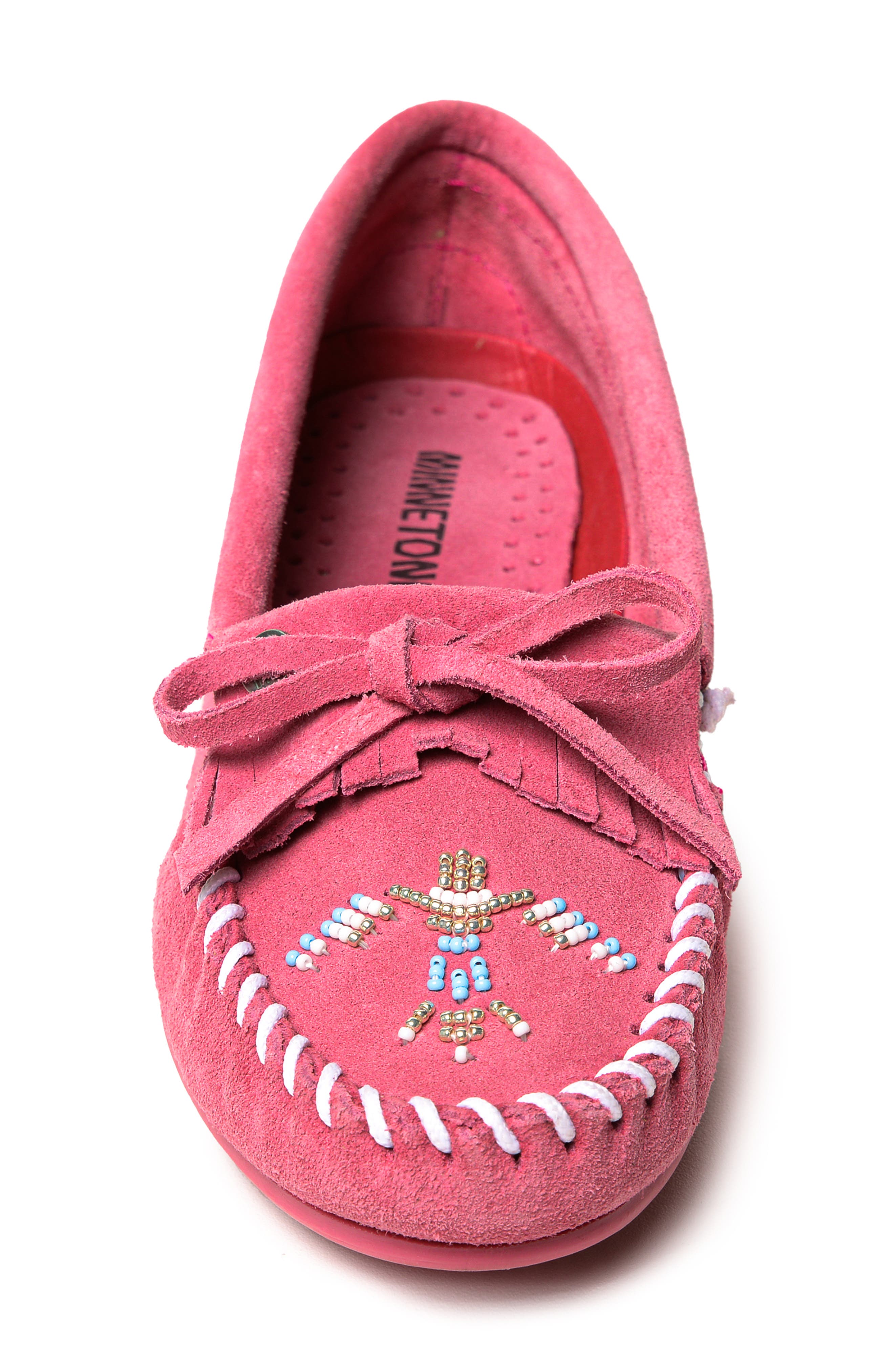 x Lucie Skjefte Thunderbird 'Animikii' Slipper, Alternate, color, PINK