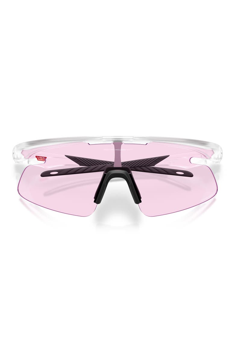 Gender Inclusive RSLV Lite 150mm Rectangle Sunglasses, Alternate, color, MATTE CLEAR / PRIZM LOW LIGHT