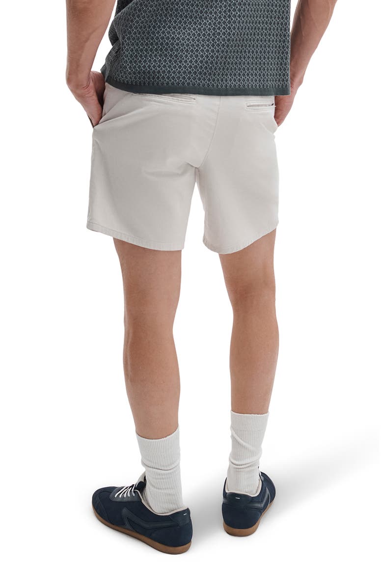 Standard Cotton Stretch Twill Chino Shorts, Alternate, color, IVORY