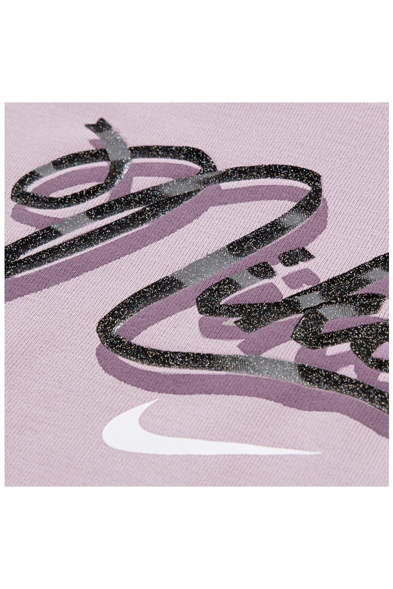 Logo Graphic Hoodie & Joggers Set, Alternate, color, PLUM FOG