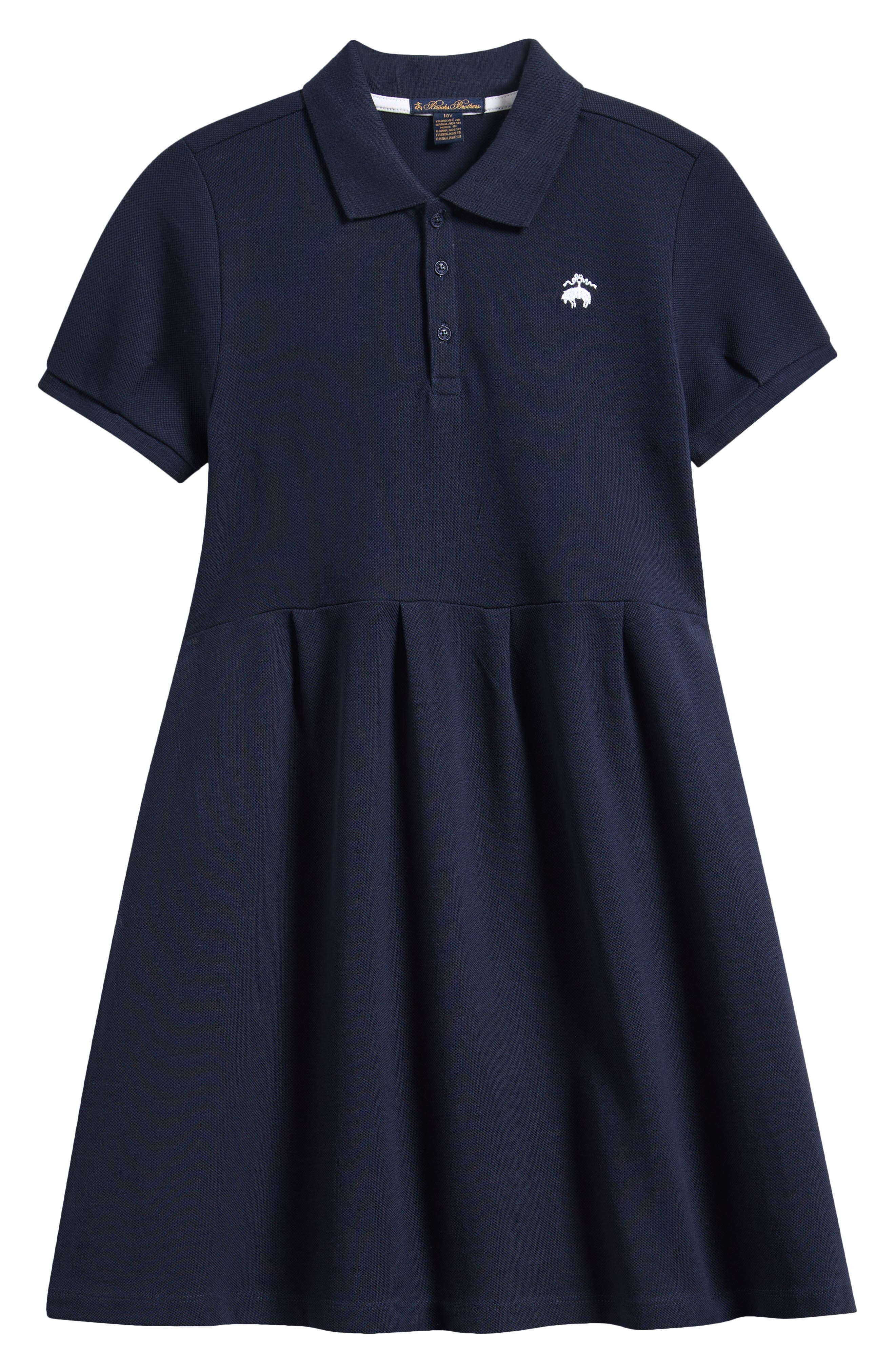 Brooks Brothers Kids' Knit Polo Dress