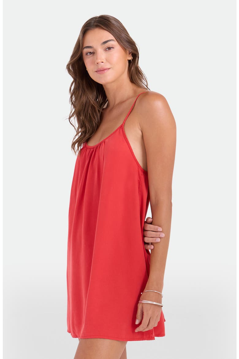 Baby Cakes Mini Cover-Up Sundress, Alternate, color, PERSIMMON