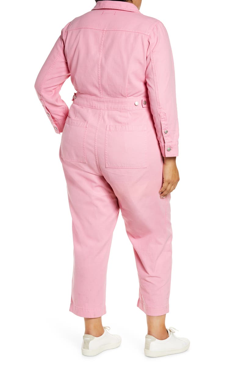 Madewell Garment Dyed Relaxed Coverall Jumpsuit, Alternate, color,