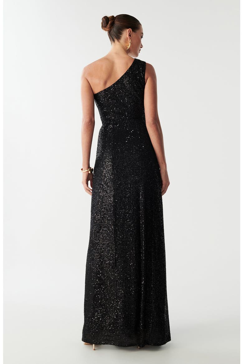 Catia Dress, Alternate, color, Black Sequin