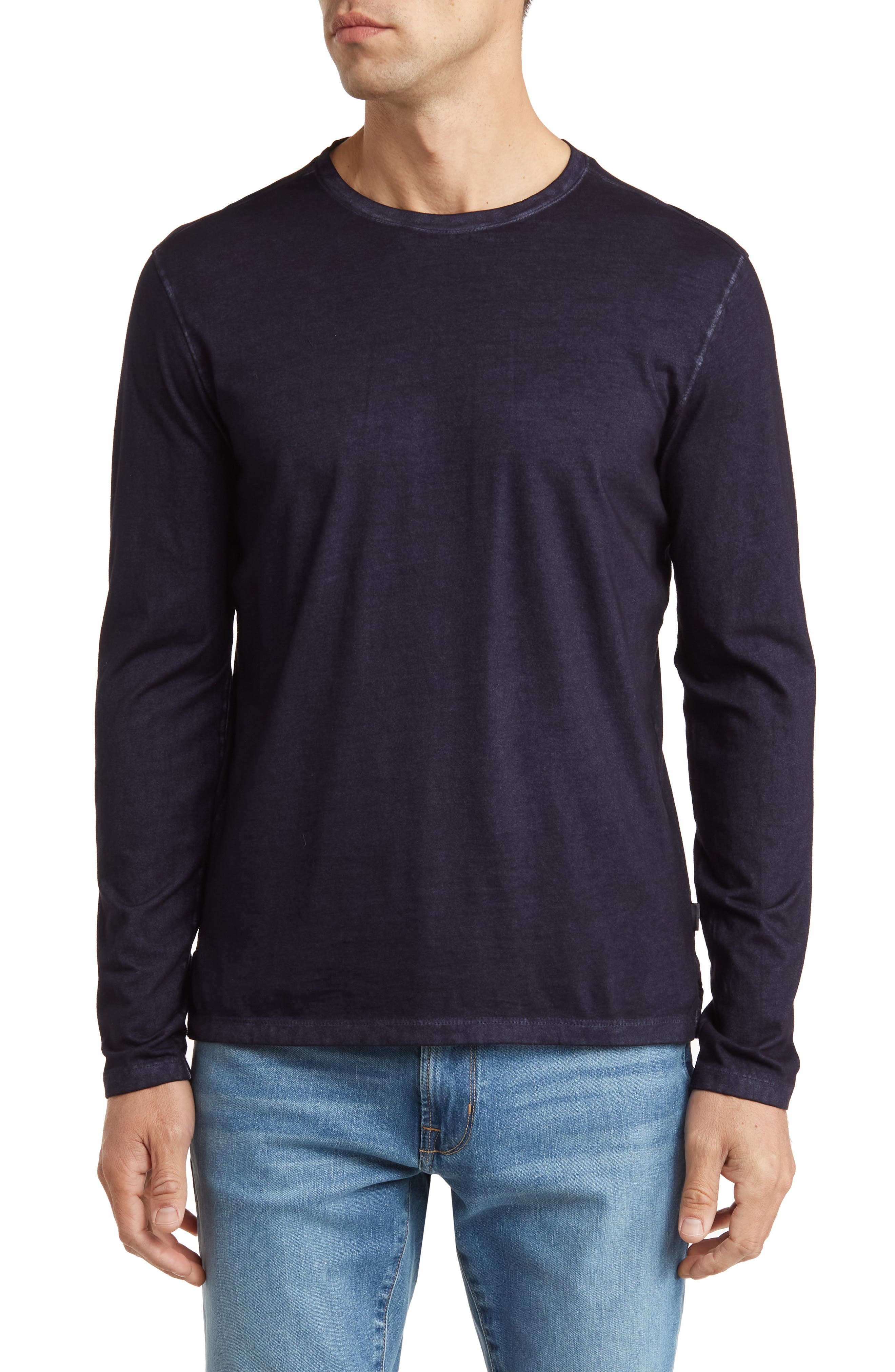 John Varvatos Crewneck Long Sleeve T-Shirt