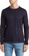 John Varvatos Crewneck Long Sleeve T-Shirt