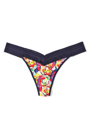 Hanky Panky Print Dream Thong In Tales Of Wonder