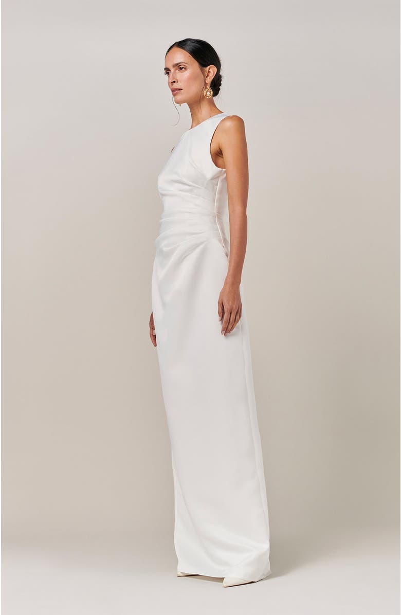 BWLDR Estrella Gown, Alternate, color, White